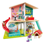 Hape houten muzikaal poppenhuis
