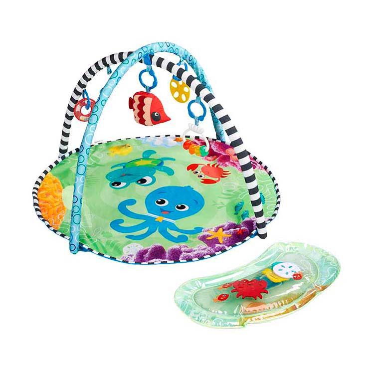 - 2-in-1 Speelgym met Watermat