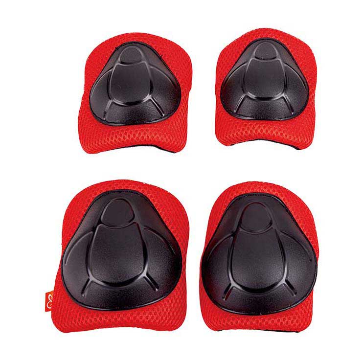 Hape elleboog- en kniebeschermers - rood