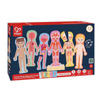 Hape - Hape menselijk lichaam magnetische puzzel - 63dlg.