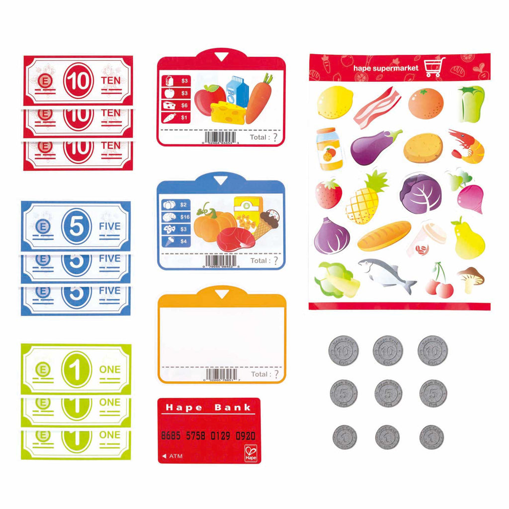 Hape interactieve kassa met licht en geluid
