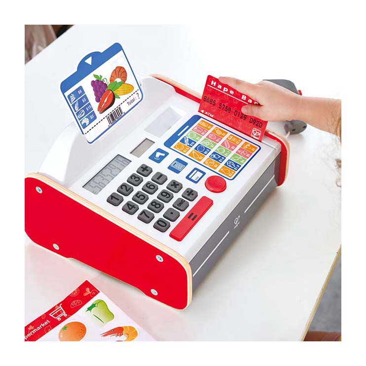 Hape interactieve kassa met licht en geluid