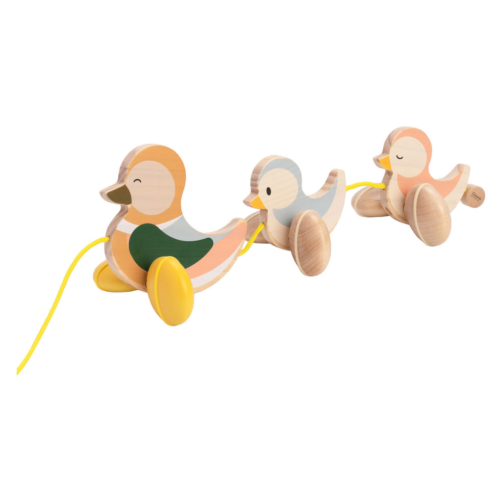 Classic World - houten trekeend