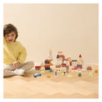Classic World - houten blokken - 100st.