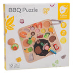 Classic World - houten bbq puzzel - 21 stuks