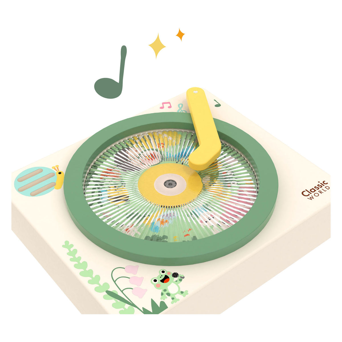 Classic World - houten muziekbox