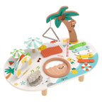 Classic World - houten muziek tafel - strand