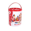 Classic world houten blokken, 100dlg.