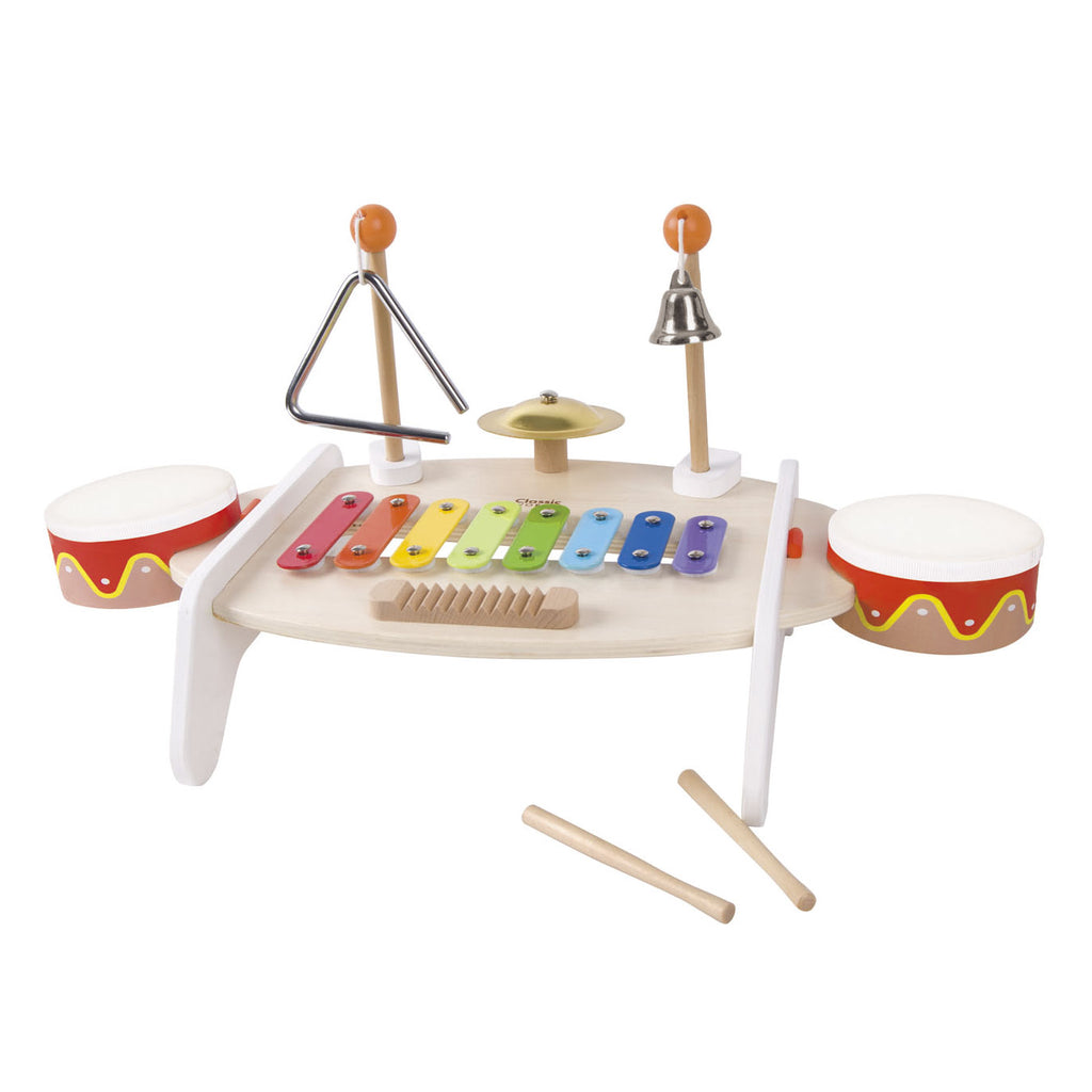 Classic world houten muziektafel