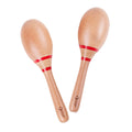 Classic World - houten sambaballen set van 2