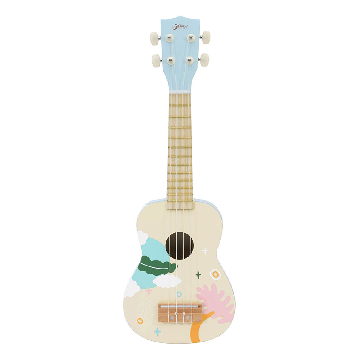 Classic World - houten iris ukelele