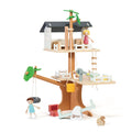 Classic world houten poppenhuis boomhut, 31dlg.