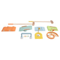 Classic world houten midget golfset, 11dlg.