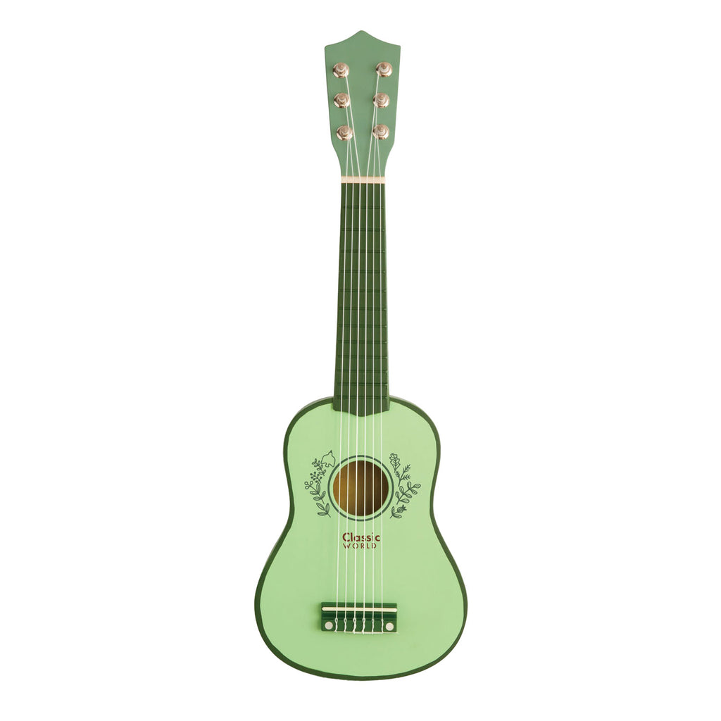 Classic world houten vintage gitaar