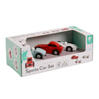 Classic World - houten sportauto's set 3st.