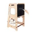 Classic World - houten 2in1 leertoren en tafel verstelbaar 90cm