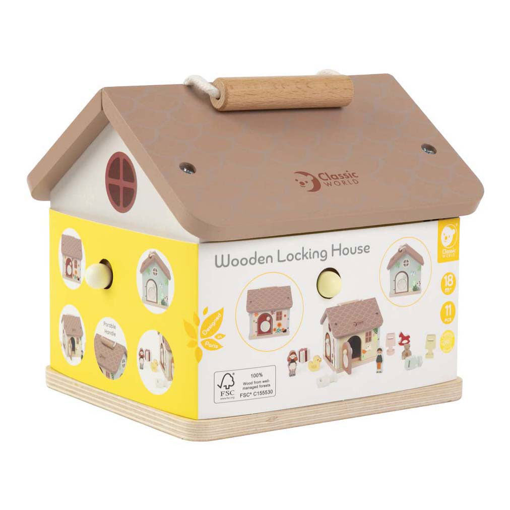 Classic World - houten slotenhuis - 11dlg.