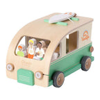 Classic World - houten camper met accesoires - 9 delig