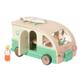 Classic World - houten camper met accesoires - 9 delig