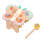 Classic world houten hamerbank vlinder
