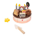 Classic World - houten chocolade taart