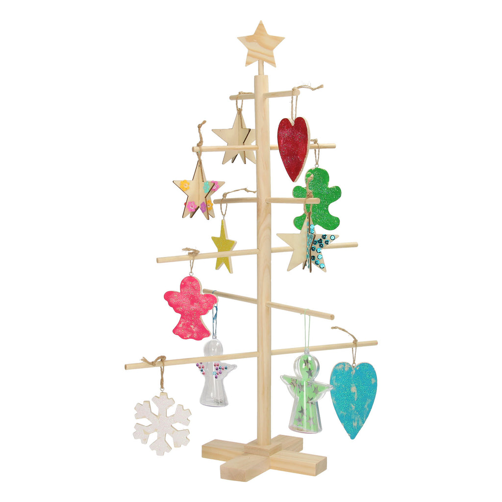 Creativ company kerstboom, h: 60 cm, b: 40,5 cm, 1 stuk, grenen