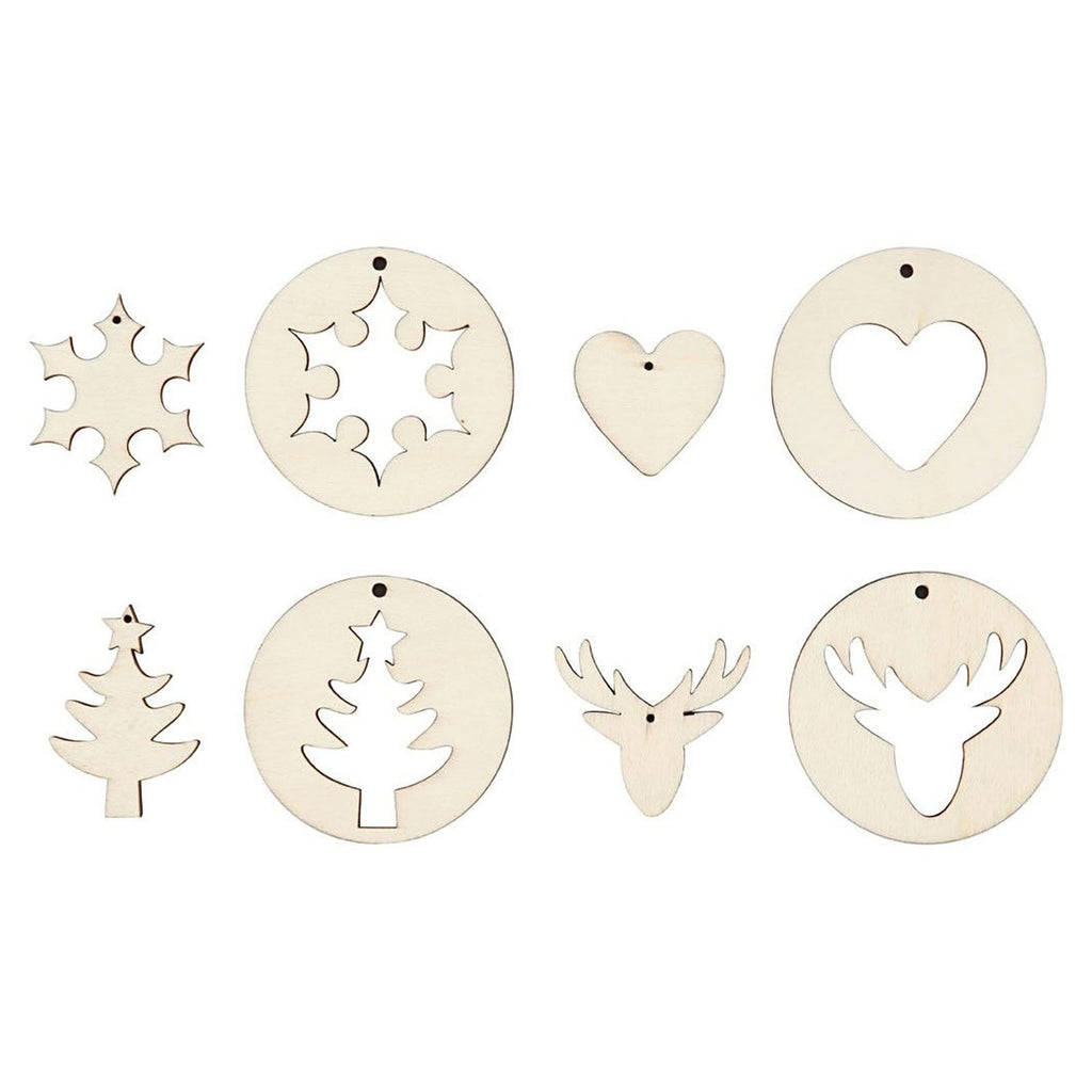 Creativ Company - Creativ Company Https://www.cchobby.nl/2-in-1-hangende-decoraties-d-7-cm-gatgrootte-3-mm-dikte-4-mm-8-stuk-1-doos