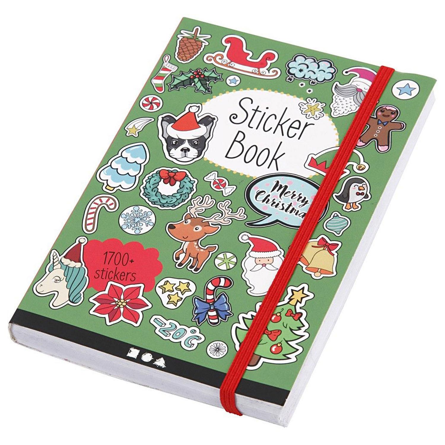 Creativ Company - Creativ Company Stickerboek kerst - 1.700 stickers