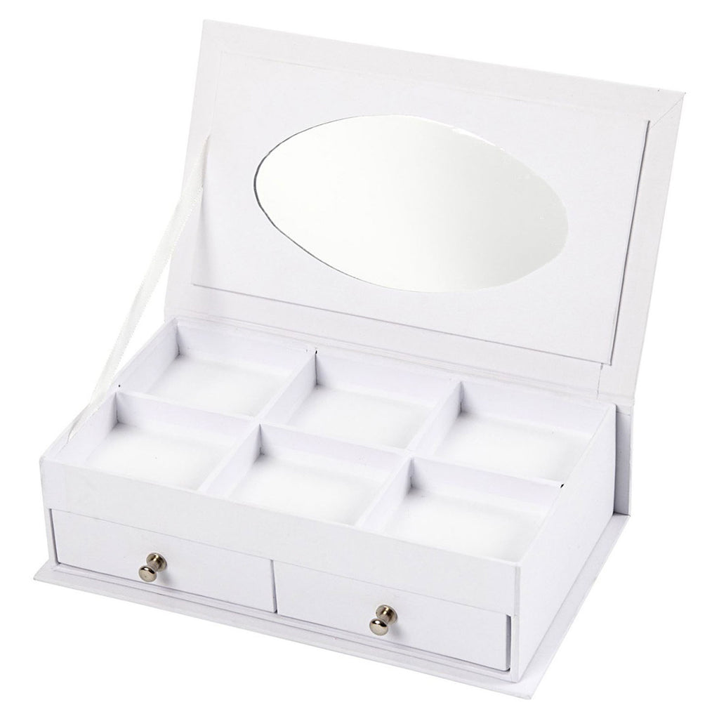 Creativ Company - Creativ Company Https://www.cchobby.nl/sieradendoos-afm-18x10-5x5-cm-wit-1-stuk