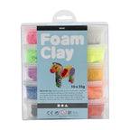 Foam Clay - Foam Clay Foam klei - basiskleuren 10x35gr