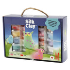 Silk Clay - Silk Clay set met gereedschap - 28 kleipotjes