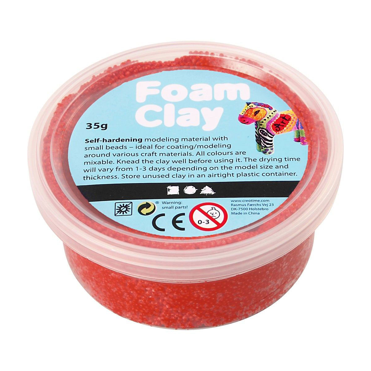 Foam Clay - Foam Clay - rood 35gr.