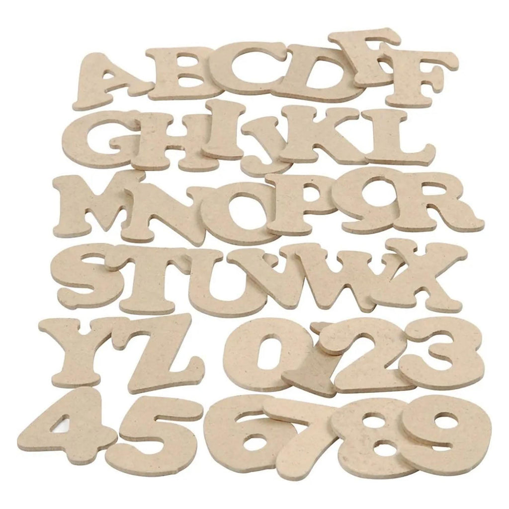 Creativ Company - Creativ Company Letters & cijfers - mdf 288st.