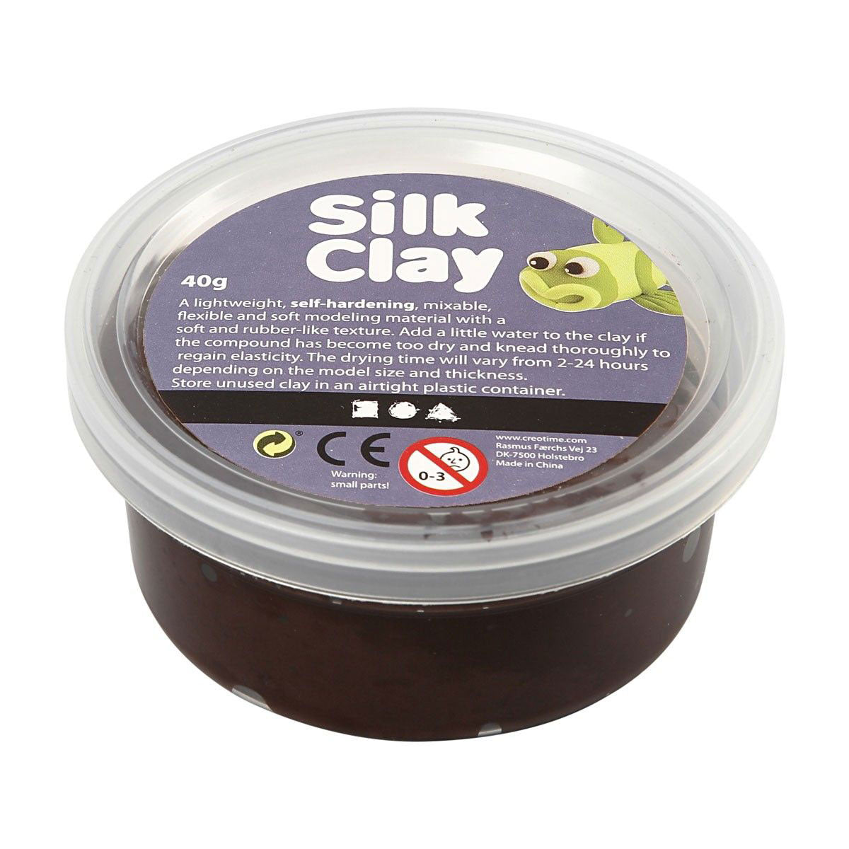 Silk Clay - Silk Clay - bruin 40gr.