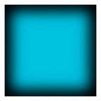 Creativ company glow in the dark verf - lichtblauw, 250ml