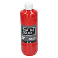 Creativ company textielverf - rood, 500ml