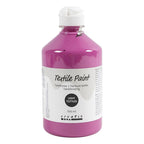 Creativ company textielverf - roze, 500ml