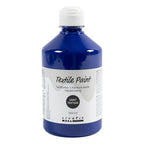 Creativ company textielverf - briljant blauw, 500ml