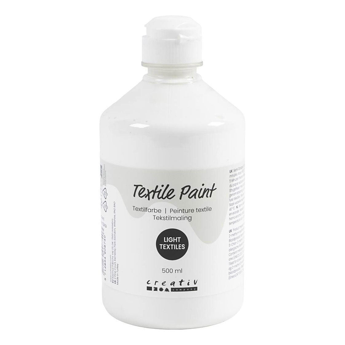 Creativ company textielverf - wit, 500ml