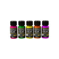 Creativ company neon textielverf - set van 5 kleuren, 50ml