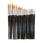 Creativ Company - Creativ Company Ronde penselen - 7 maten 36 stuks