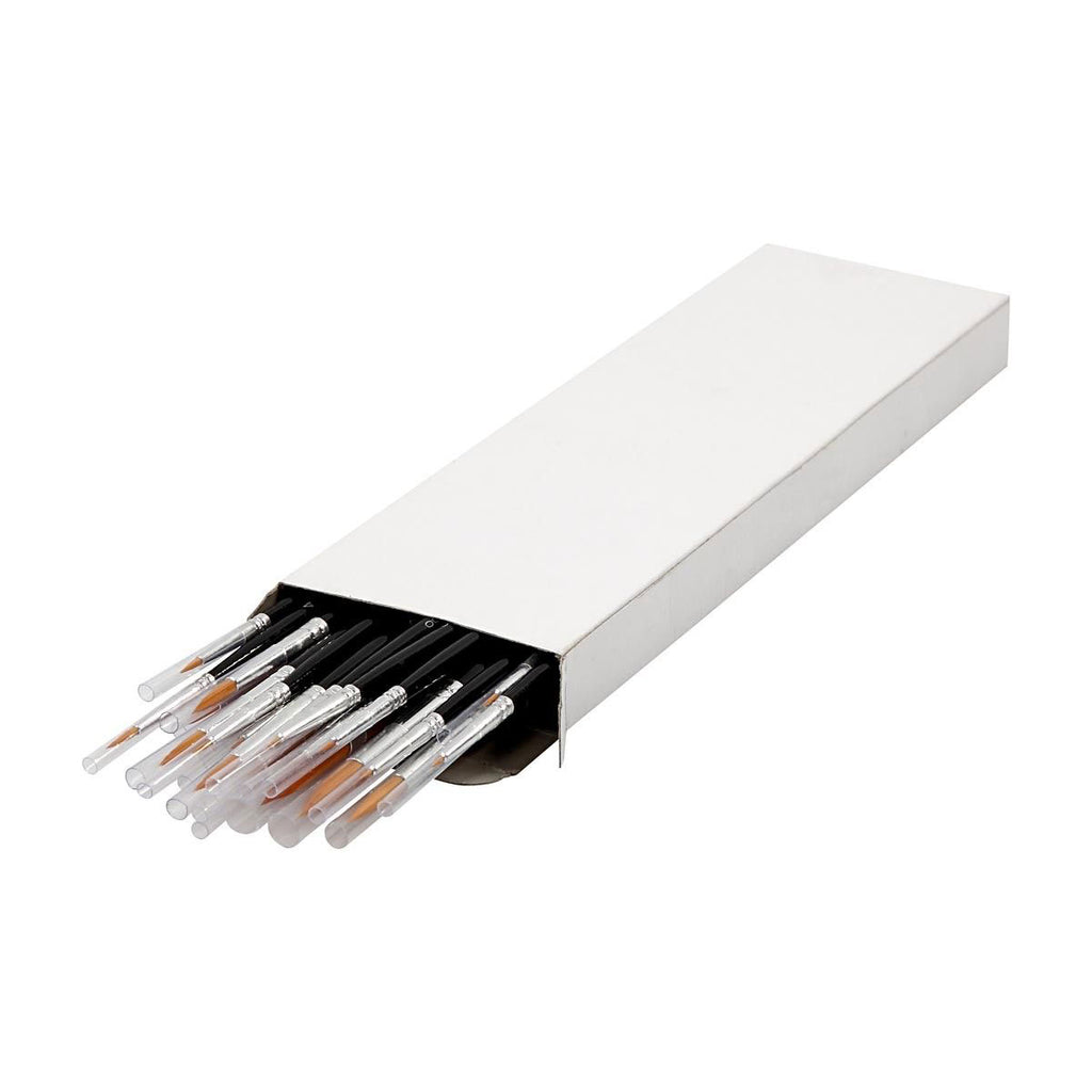 Creativ Company - Creativ Company Https://www.cchobby.nl/gold-line-penselen-afm-0-1-2-4-8-12-18-22-l-17-21-5-cm-b-1-7-mm-rond-36-stuk-1-doos