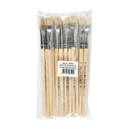 Creativ Company - Creativ Company Houten kwasten - nr. 12 korte steel 12 stuks