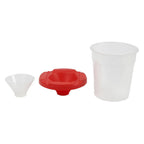 Creativ Company - Creativ Company Https://www.cchobby.nl/niet-knoeien-pot-h-8-5-cm-d-8-cm-250-ml-1-stuk