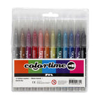 Colortime - Colortime Glitterstiften 12 stuks