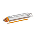 Creativ Company - Creativ Company Potloden hb hardheid - dikte 7 mm 12 stuks