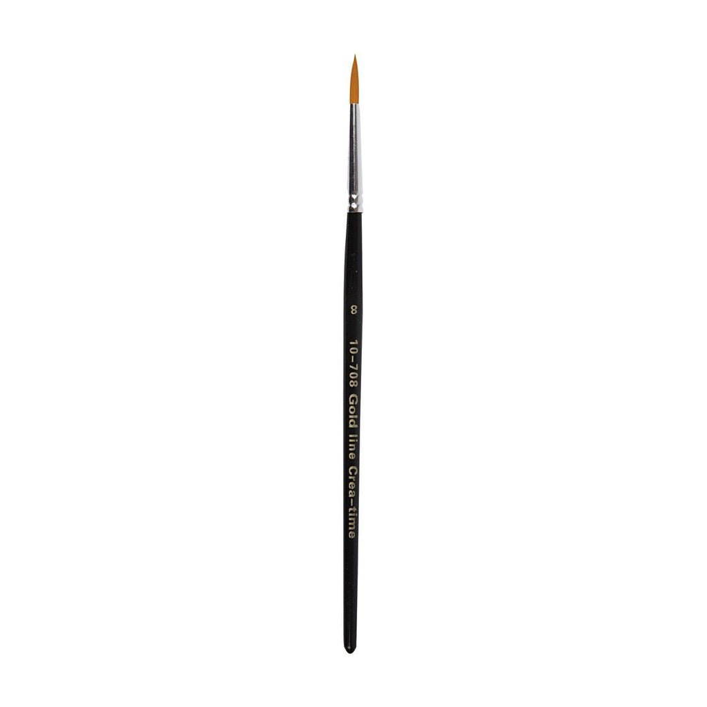 Creativ Company - Creativ Company Ronde penselen - nr. 8 12 stuks