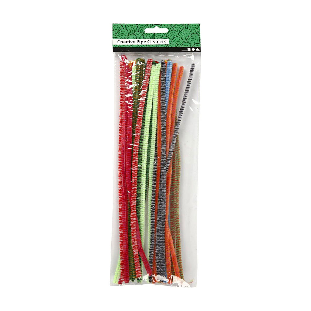 Creativ company https: www.cchobby.nl chenille-gestreept-l-30-cm-dikte-6-mm-diverse-kleuren-30-div-1-doos