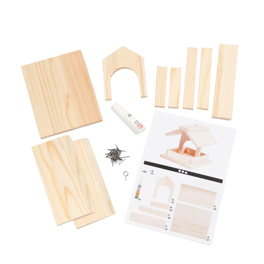 Creativ Company - Creativ Company Https://www.cchobby.nl/vogelvoederhuisje-h-12-5-cm-d-14-5-cm-b-11-5-cm-1-stuk