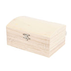 Creativ company cc houten schatkist 16,5x11x8,55 cm